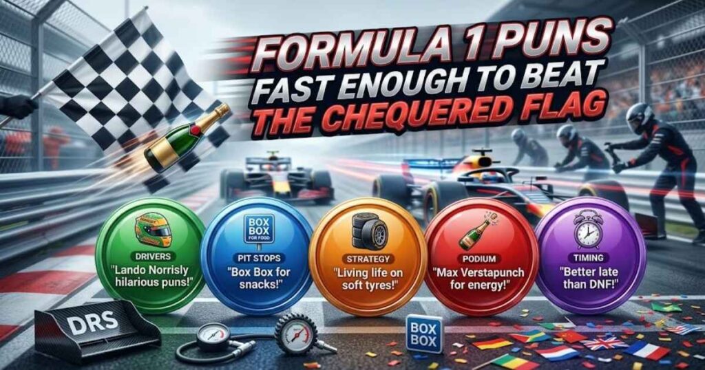 formula-1-puns-fast-enough-to-beat-the-chequered-flag